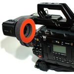 Bluestar Special Use Round Viewfinder Eyecushion for Blackmagic URSA (Fleece, Orange)