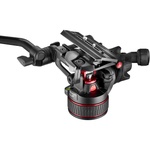 Manfrotto 608 Nitrotech Fluid Video Head and 536 Carbon Fiber Single Legs Tripod
