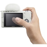 Sony ZV-E10 Mirrorless Camera (White)