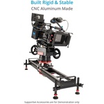 Proaim Flyking Precision Camera Slider with Mitchell Mount and Flight Case (6')