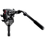 Manfrotto 526-1 Fluid Head with 645 FAST Twin Carbon Fiber Tripod System with 2-in-1 Spreader & Bag