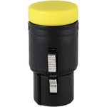 Cable Techniques Low-Profile Right-Angle XLR 3-Pin Female Connector (Standard Outlet, B-Shell, Yellow Cap)