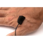 Viviana Fur for Lavalier Mics (Black, Rectangle)