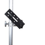 KUPO 2" Coupler W/ Camera Mounting Adjustable Plate (Black)