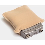 Viviana Large Belt Puffy Pouch (Beige)