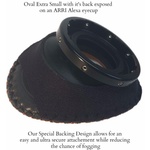 Bluestar Oval Extra Small Viewfinder Eyecushion (Ultrasuede, Black)