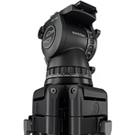 Sachtler FSB 10 Mk II 100mm Touch & Go Head with ENG 2 Aluminum Tripod System (Ground Spreader)