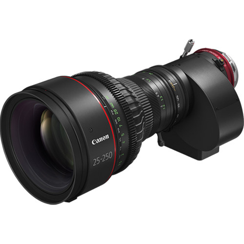Canon CINE-SERVO 25-250mm T2.95 Lens with SS-41-IASD Servo Kit (Canon EF)