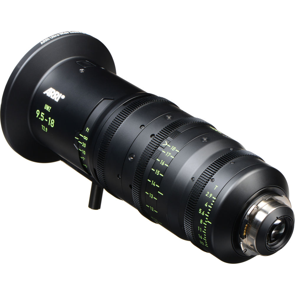 ARRI 9.5-18mm T2.9 F Ultra Wide Zoom Lens (PL, Feet)