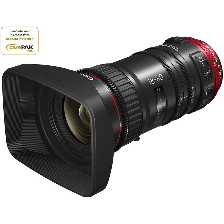 Canon COMPACT-SERVO 18-80mm T4.4 EF Zoom Lens with SS-41-IASD Kit