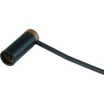 Cable Techniques Low-Profile Right-Angle Mini-XLR 3-Pin Male Connector with Adjustable Exit (Standard Outlet, Brown Cap)