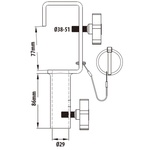 KUPO Stage Clamp W/28mm Socket