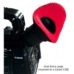 Bluestar Oval Extra-Large Viewfinder Eyecushion (Fleece, Pink)