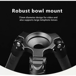 iFootage Gazelle TC9-Fastbowl Tripod with Komodo K7 Fluid Head Bundle