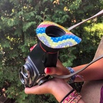 Bluestar Oval Large Viewfinder Eyecushion (Fleece, Khaki)