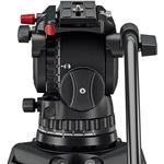 Sachtler FSB 10 Mk II 100mm Touch & Go Head with ENG 2 Aluminum Tripod System (Ground Spreader)