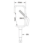 KUPO Stage Clamp W/16mm Stud