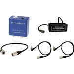 Cable Techniques BBUDuKIT-SR Battery Bud II-USB Kit for Two Lectro SRa5P/SRb5P (SEXT) Receivers & Mixer