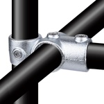 KUPO COMBINATION SOCKET TEE & CROSSOVER, SILVER