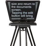 Datavideo TP-700 Large-Screen Prompter Kit for ENG Cameras