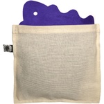 Bluestar Ultrasuede Cleaning Cloth (Purple, Small, 8 x 8")