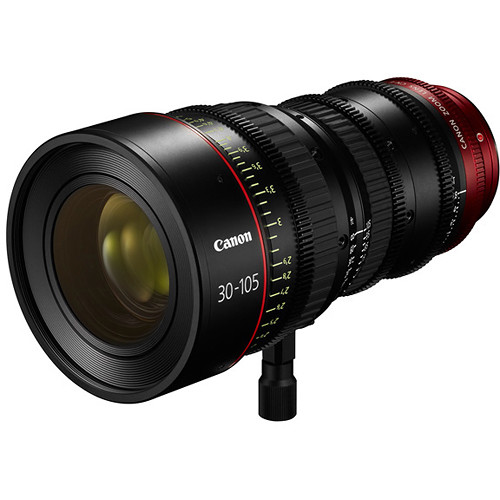 Canon PL-Mount CN-E 30-105mm f/2.8 L SP/MOD Digital Cinema Zoom Lens with EF-Mount Conversion Parts