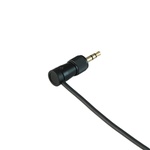 Cable Techniques Right-Angle Locking 3.5mm TRS to Low-Profile TA3M Cable for Sony URX-P41D (15", 2-Pack)