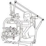 KUPO Mini Eye Ring Coupler - Black