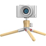 iFootage Timberpod Mini Tripod (Beech Wood, Silver)
