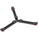 Manfrotto 504X Fluid Video Head & MVTTWINGC Carbon Fiber Tripod with Ground Spreader