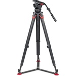 Sachtler Video 18 S2 Fluid Head with flowtech 100mm Carbon Fiber Tripod & Carry Handle Kit