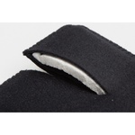 Viviana Large Belt Puffy Pouch (Black)