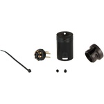 Cable Techniques Low-Profile Right-Angle XLR 5-Pin Male Connector with Adjustable Exit (Standard Outlet)