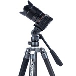 Fotopro X-Aircross 3 Video Carbon Fiber Tripod (Slate Gray)