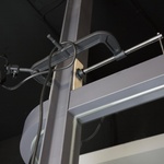 KUPO 4" C-Type Clamp W/ Baby Stud