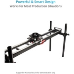 Proaim 2' Flyking Precision Camera Slider with 100mm Bowl Mount & Carrying Case