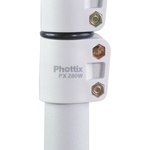 Phottix Px280W Air-Cushioned Light Stand (White, 9.2')