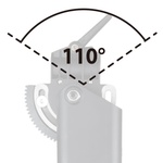 KUPO Heavy Duty Tilt Head w/ Crank Handle