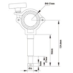 KUPO Burger Coupler with 16mm Stud