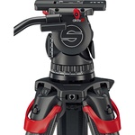 Sachtler System aktiv10T & flowtech 100 with Ground Spreader