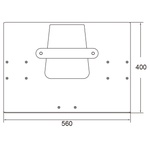 KUPO KS-305B TEETHERMATE FOR IMAC