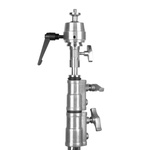 KUPO Heavy-Duty 3/8-16" Male Thread to TVMP Swivel Adapter