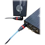 Cable Techniques CT-PXR-18R Lectrosonics UCR Receiver Bag Cable - XLR-3F RA to XLR-3M (18", Red XLR Ring)