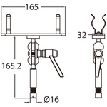 KUPO Kino Fluorescent Lamp Holder