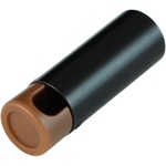 Cable Techniques Low-Profile Right-Angle Mini-XLR 3-Pin Male Connector with Adjustable Exit (Large Outlet, Brown Cap)