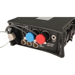 Cable Techniques 3.5mm Right-Angle TRS to Dual Low-Profile 3-Pin XLR Male Y Cable (15")