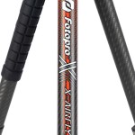 Fotopro X-Airfly Carbon Fiber Travel Tripod (Orange)