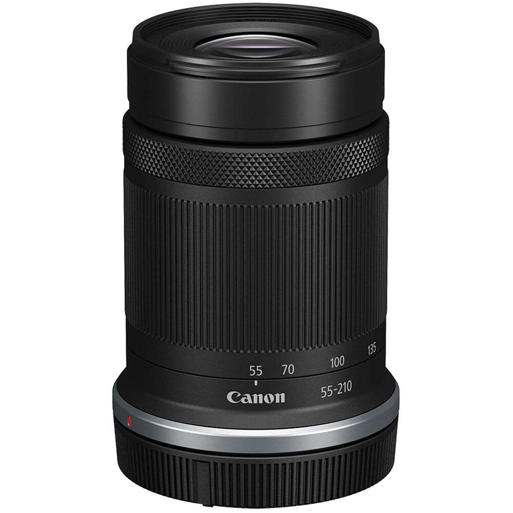 Canon EOS R50 Mirrorless Camera with 18-45mm and 55-210mm Lenses (Black)