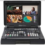Datavideo Streaming Studio Kit with Switcher, 3 x PTZ Cameras, Wall Mounts & Monitor (White)