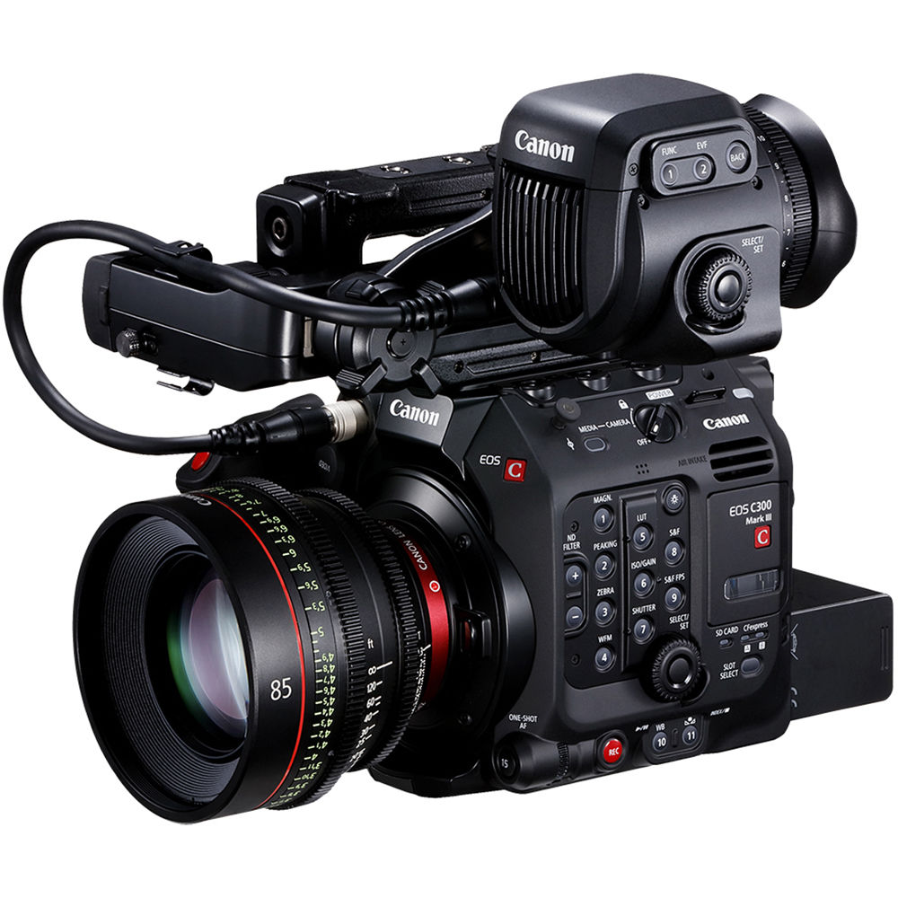 Canon EOS C300 Mark III Digital Cinema Camera Body (EF Lens Mount)